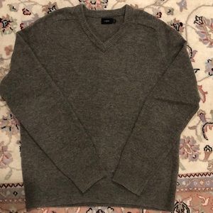 J Crew wool v-neck sweater